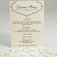 Chandelier Menu