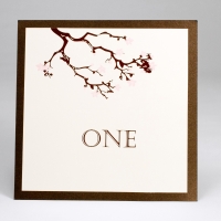 Cherry Blossom Table Card