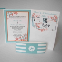 sea flower invite